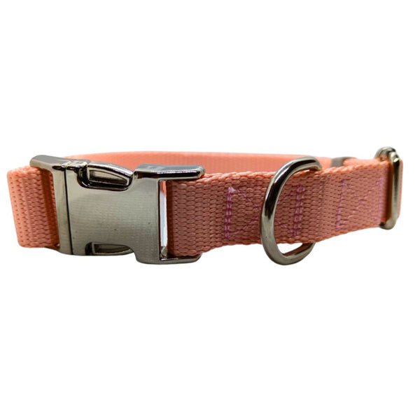 Collar Ajustable Rosado Para Mascotas Talla M - Moxy Pet Box
