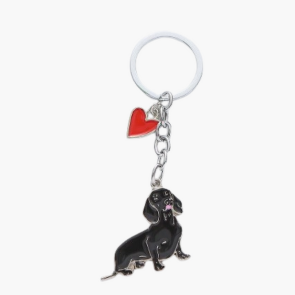 Llavero De Perro Salchicha - Moxy Pet Box