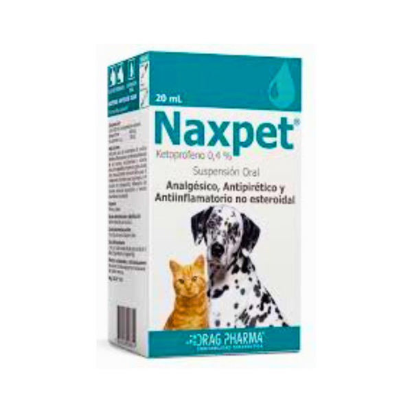 Jarabe Para Vomitos y Nausias Para Perro y Gato Naxpet - Moxy Pet Box