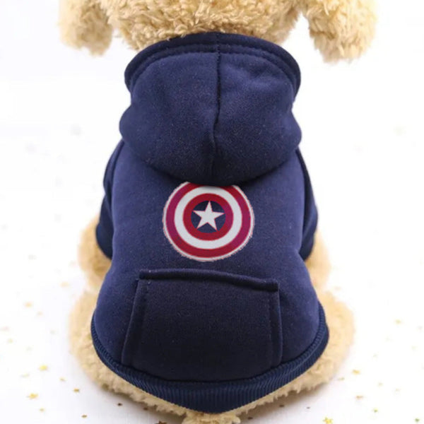 Polerón Superhéroes Para Mascotas Talla S - Moxy Pet Box