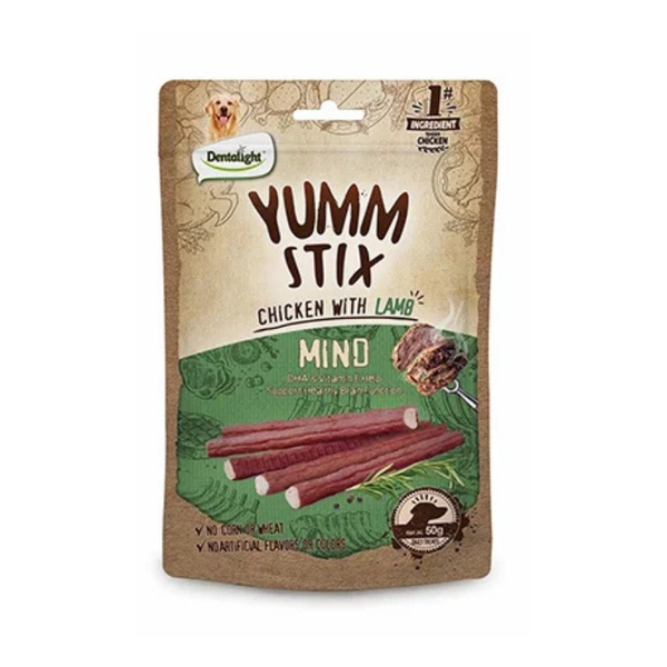 Yumm Stick Mind Pollo Con Cordero Snack Para Perros - Moxy Pet Box