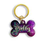 Placas De Identificación De Resina Para Mascotas Personalizadas - Moxy Pet Box