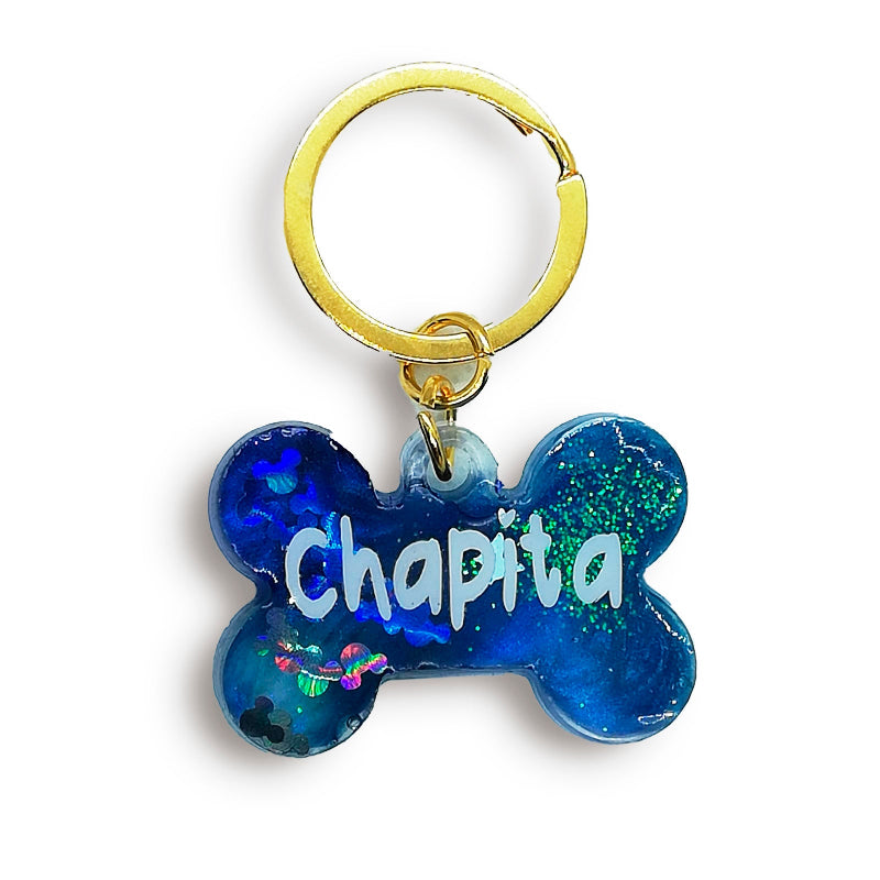 Placas De Identificación De Resina Para Mascotas Personalizadas - Moxy Pet Box