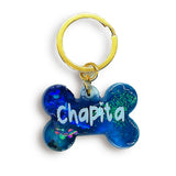Placas De Identificación De Resina Para Mascotas Personalizadas - Moxy Pet Box