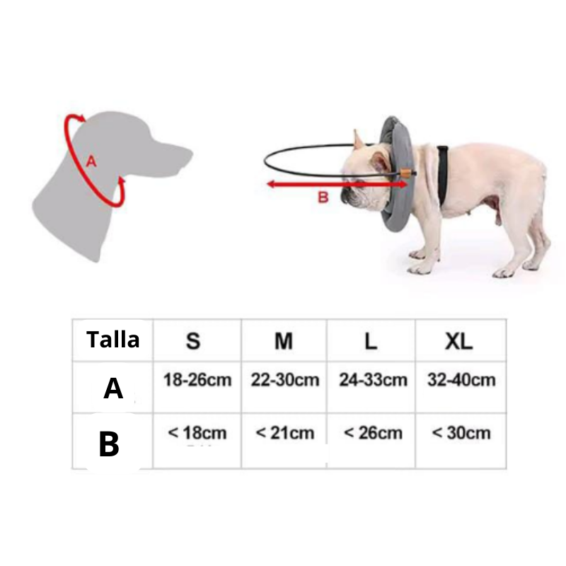 Arnés Guía De Protección Para Perros Ciegos (Halo Protector)