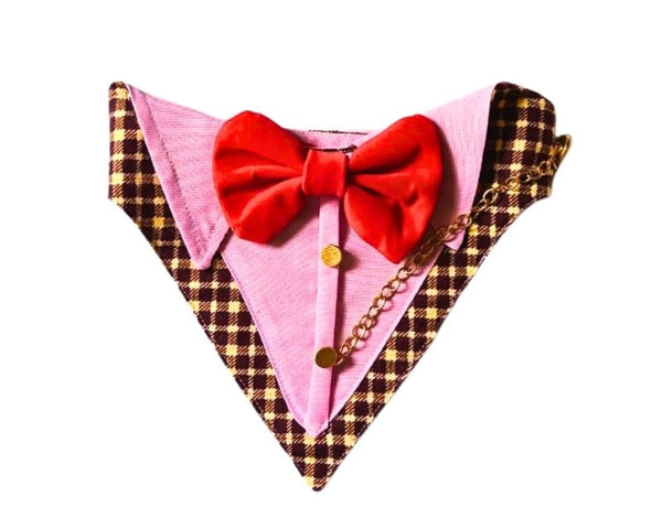 Bandana De Etiqueta - Gala Para Perros Y Gatos