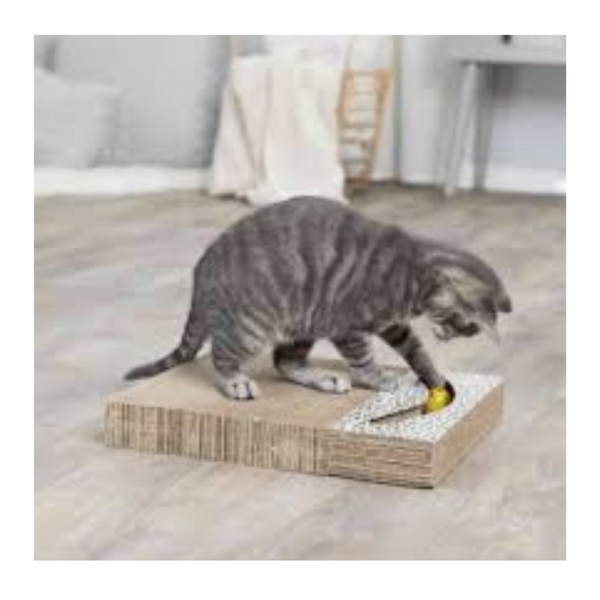 Rascador Rectangular Con Pelotas Para Gatos