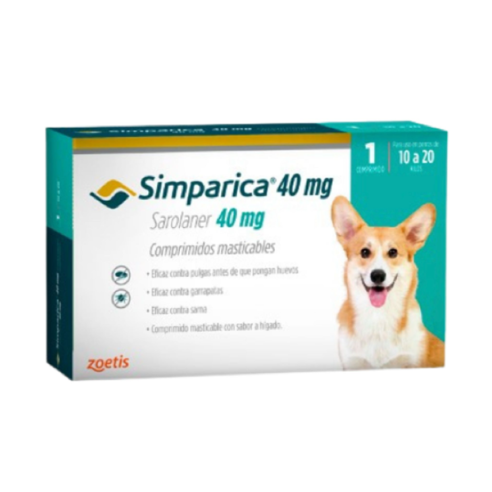 Simparica 40mg 10 - 20 Kg