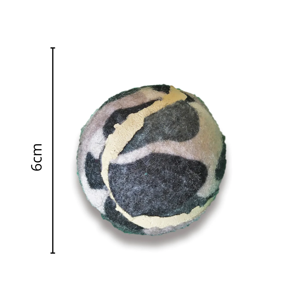 Pelota De Tenis Verde Para Perros - Moxy Pet Box
