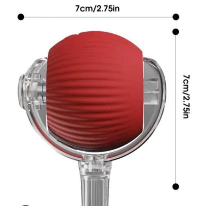 Pelota Interactiva Inteligente Para Mascotas Color Rojo