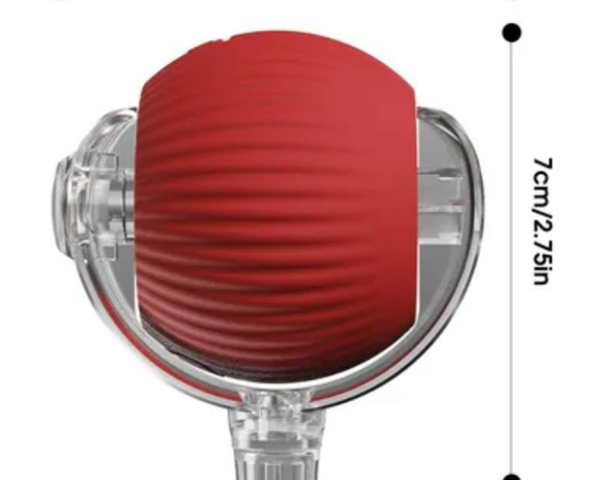 Pelota Interactiva Inteligente Para Mascotas Color Rojo