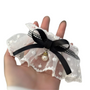 Collar De Lazo De Encaje Blanco - Para 4 kg - Moxy Pet Box