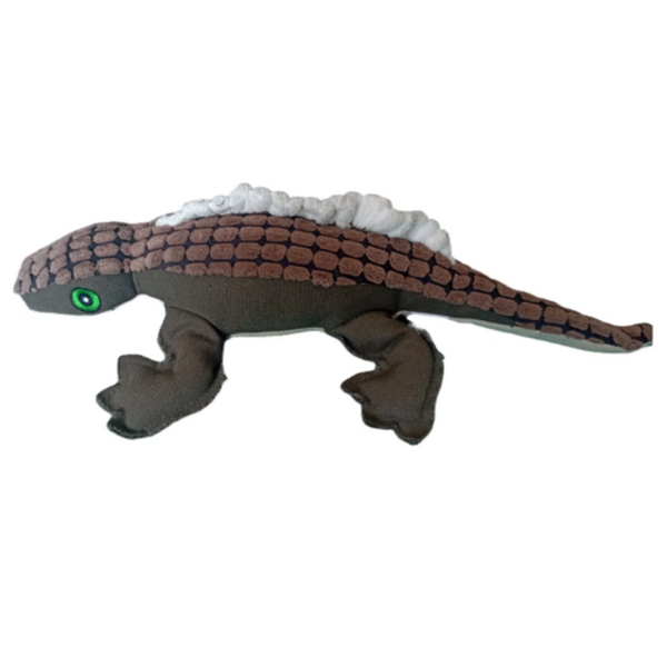 Juguete De Iguana Café Para Perros - Moxy Pet Box