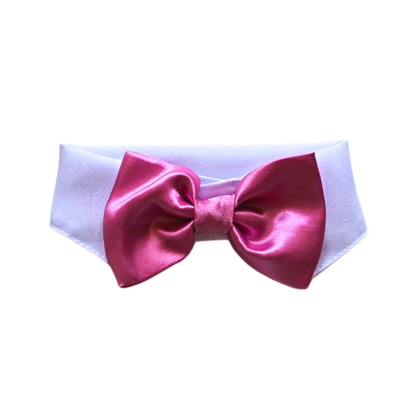 Corbatín Rosado Para Perros Y Gatos