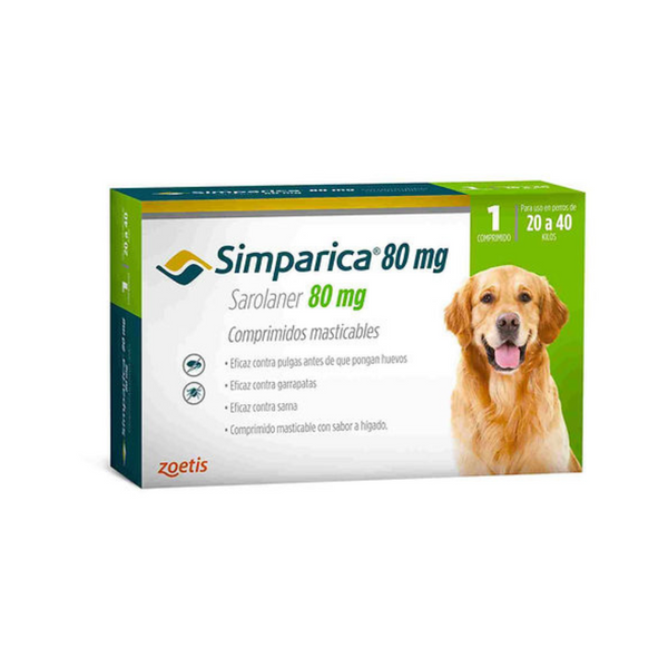 Simparica 20 a 40 kg