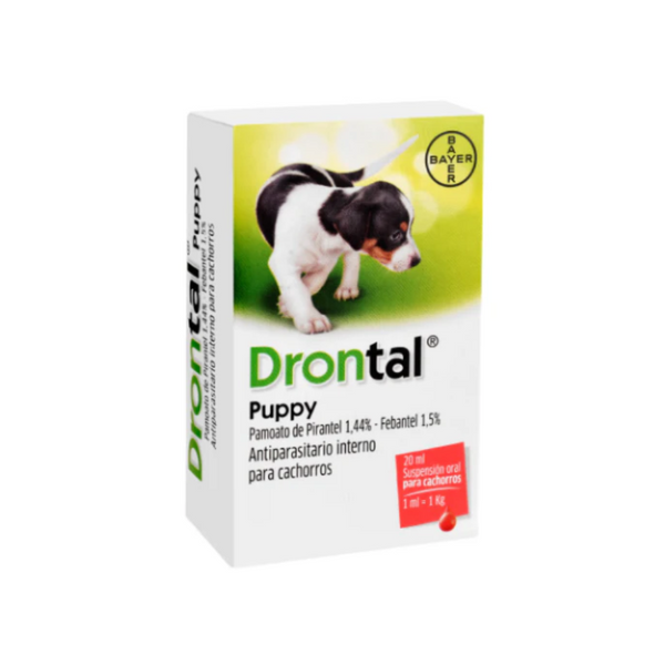 Antiparasitario Drontal Para Cachorros - Moxy Pet Box
