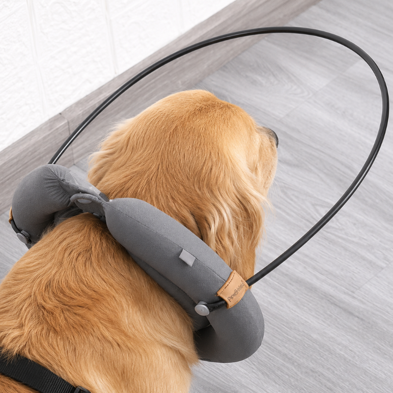 Arnés Guía De Protección Para Perros Ciegos (Halo Protector)