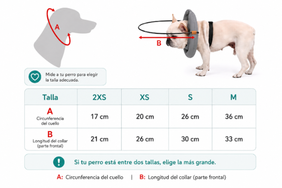Arnés Guía De Protección Para Perros Ciegos (Halo Protector)