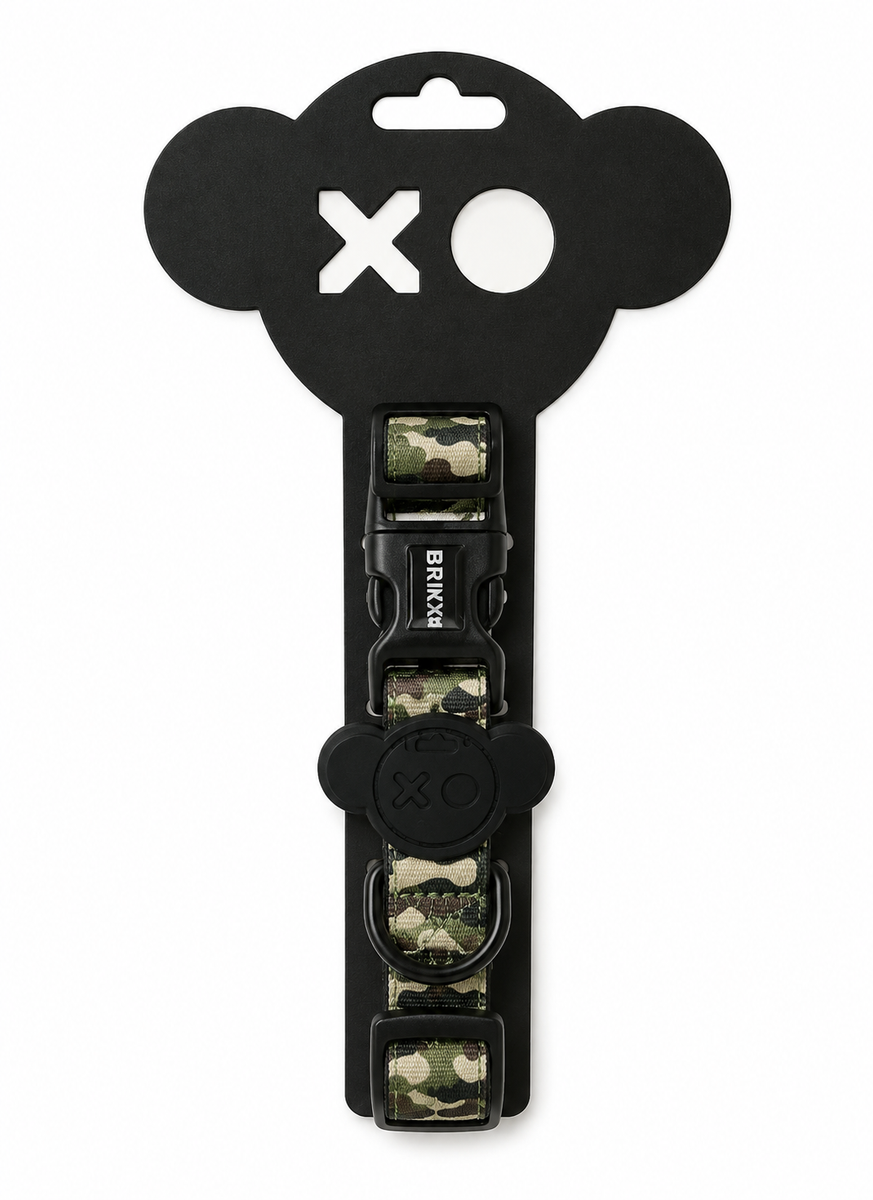 Arnés “H” Camuflaje + Collar – Talla M BRNX