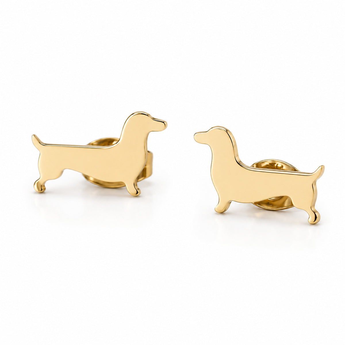 Aros De Perro Salchicha  Acero Inoxidable
