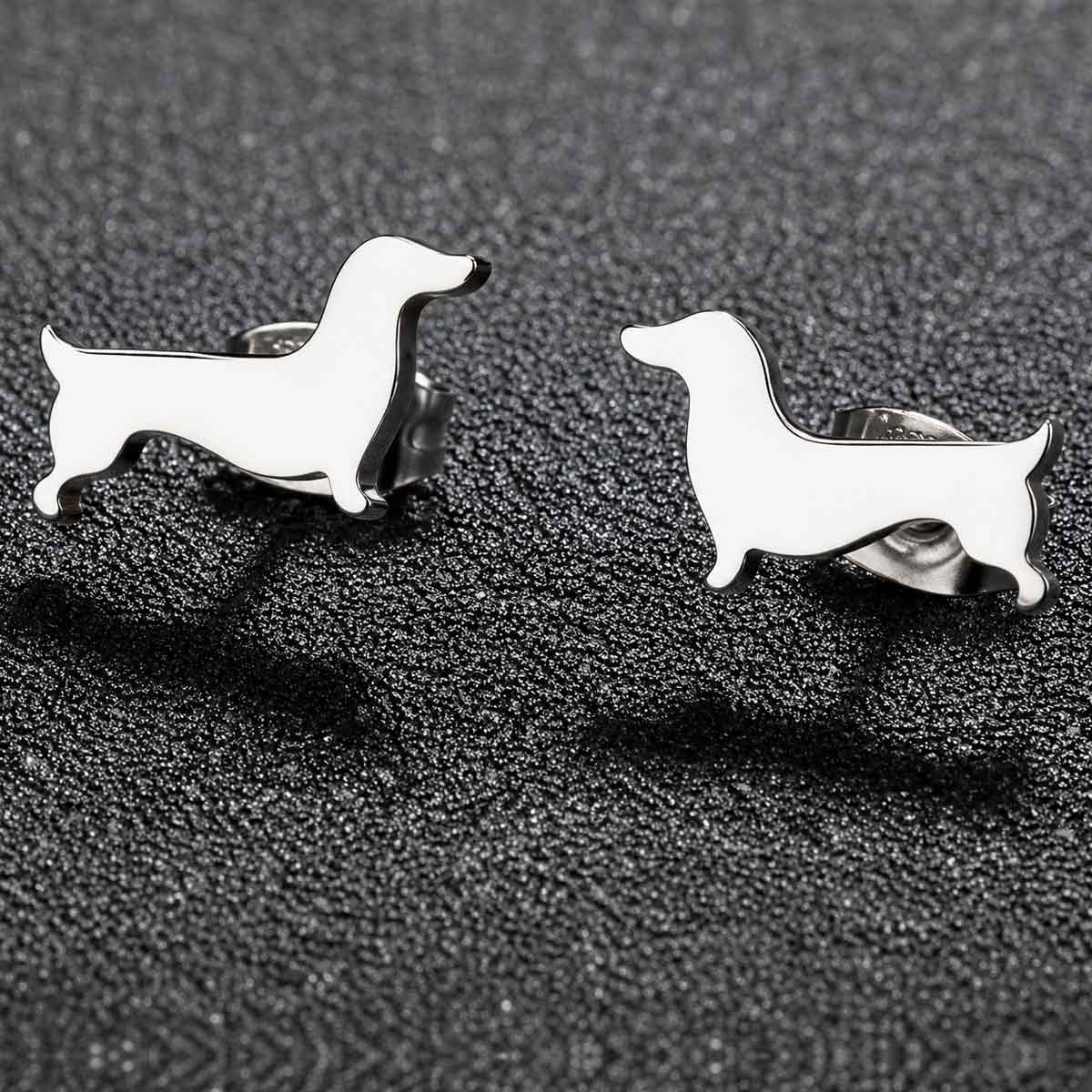 Aros De Perro Salchicha  Acero Inoxidable