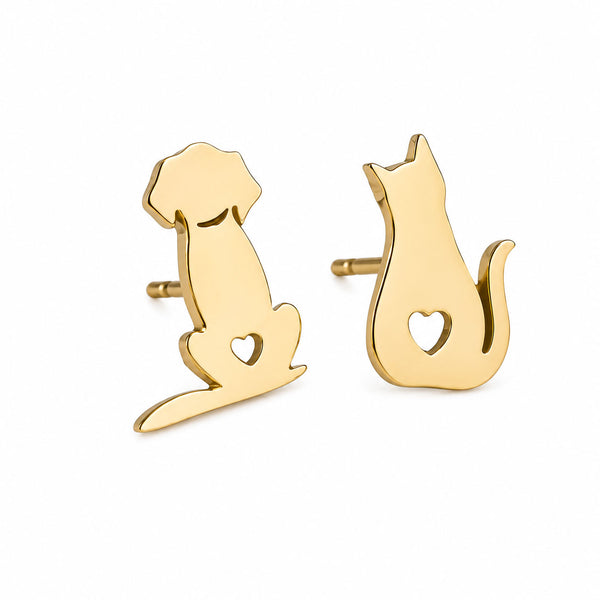 Aros De Acero Inoxidable De Perro Y Gato