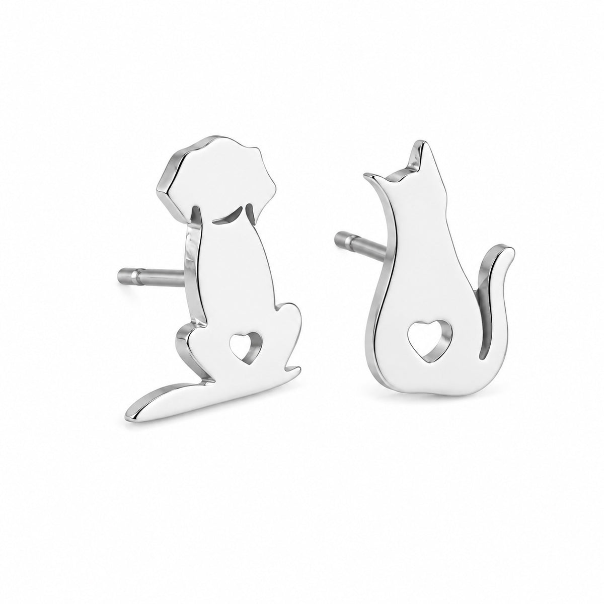Aros De Acero Inoxidable De Perro Y Gato