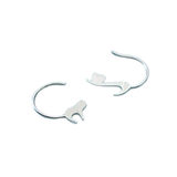 Aros De Gato Plateados Acero Inoxidable - Moxy Pet Box