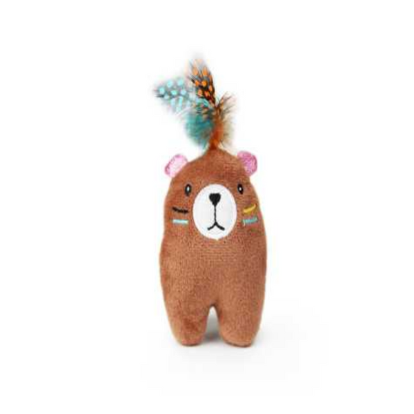 BRNX Juguete Oso Boho Para Gatos - Moxy Pet Box