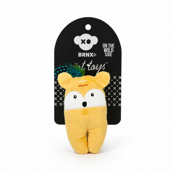 BRNX Juguete Para Gatos Zorro Mapache