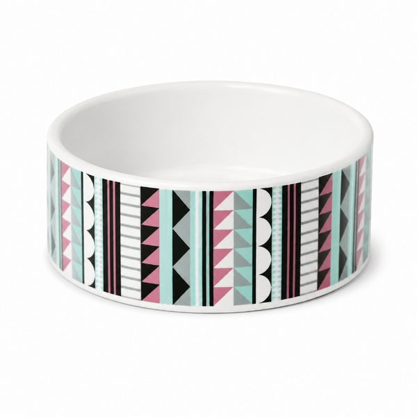 BRNX Plato Cerámica Boho Para Mascotas
