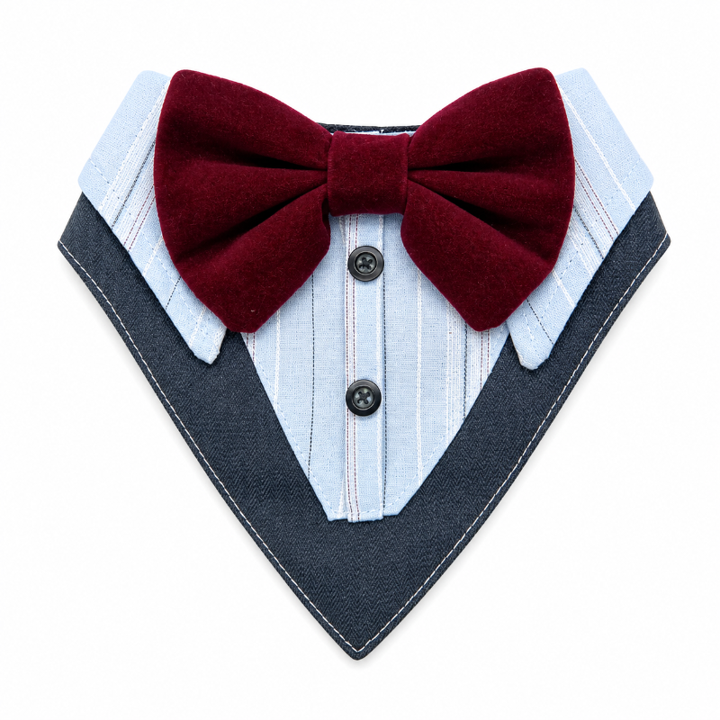 Bandana De Etiqueta - Gala Para Perros Y Gatos