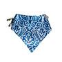 Bandana Estampada Azul Para Perros Y Gatos - Moxy Pet Box