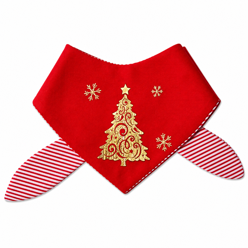 Bandanas De Navidad Para Perros Y Gatos S/M