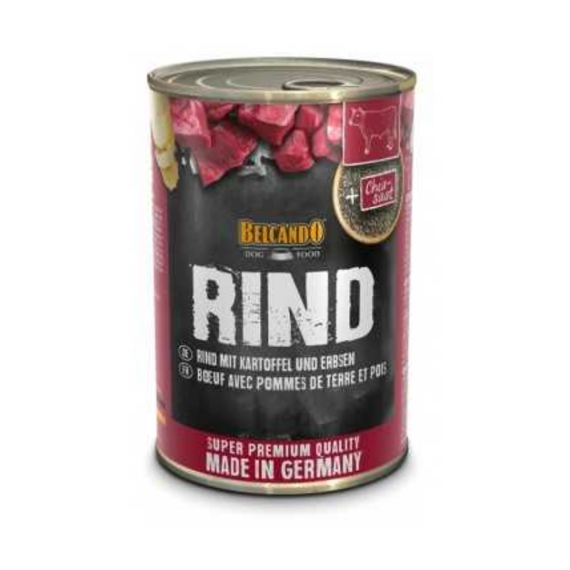 Belcando Lata De Ternera Con Patata Y Guisantes 400 g Alimento Premium Para Perros - Moxy Pet Box
