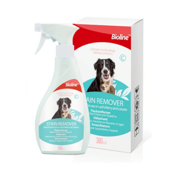 Bioline Stain Remover Quitamanchas Y Olores 300ml - Moxy Pet Box