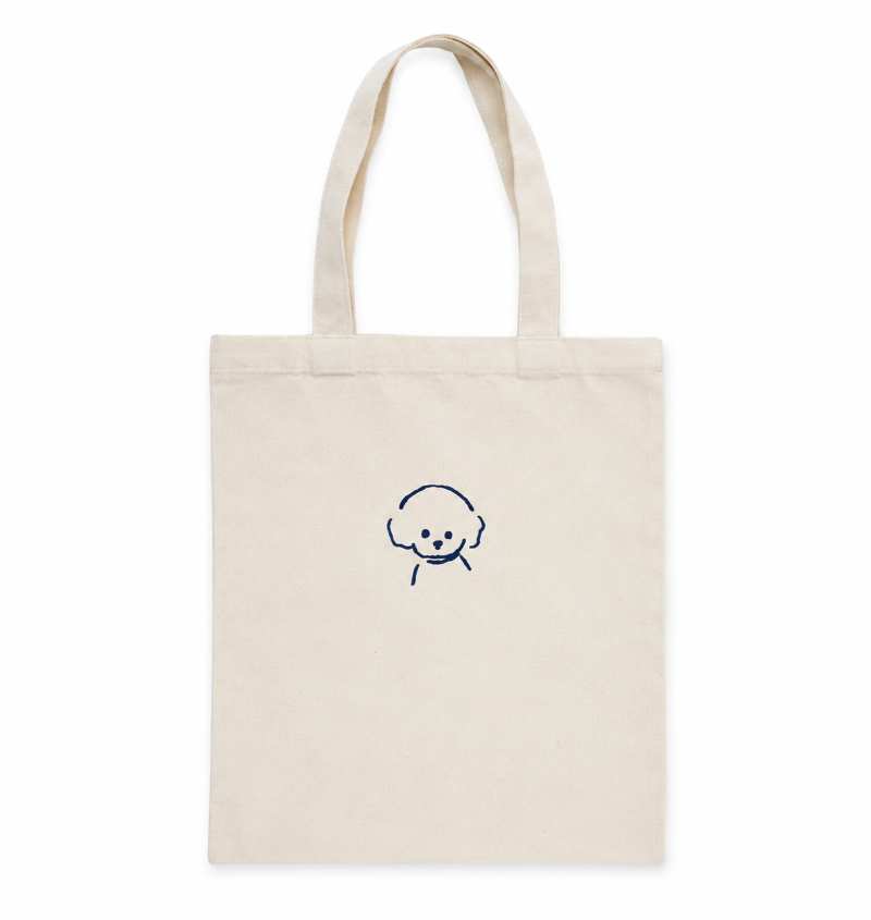 Bolsa De Tela/ Totebag- Perro