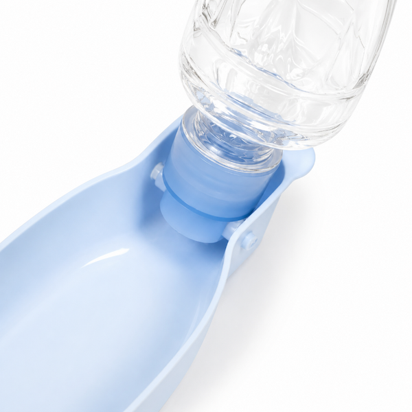 Botella De Agua Para Mascotas Azul