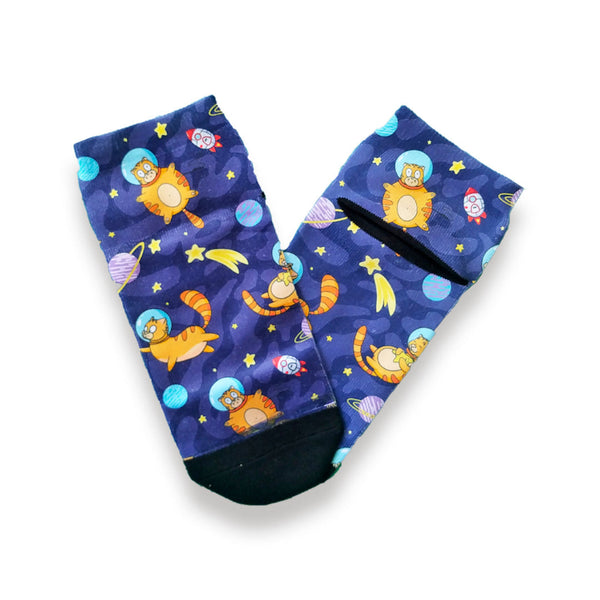 Calcetines Gato Galaxia - Moxy Pet Box