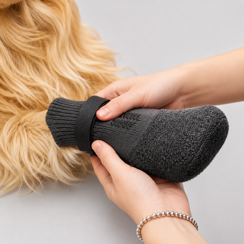 Calcetines/Zapatos Protectoras Para Patas De Perros 1 Par