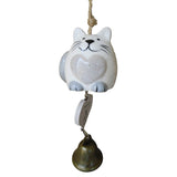 Campana Colgante Con Diseño De Gato - Blanco - Moxy Pet Box