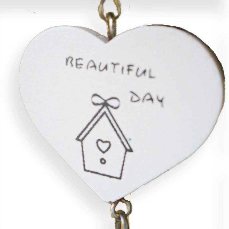 Campana Colgante Con Diseño De Gato - Blanco - Moxy Pet Box