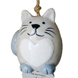 Campana Colgante Con Diseño De Gato - Gris - Moxy Pet Box