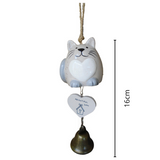 Campana Colgante Con Diseño De Gato - Gris - Moxy Pet Box
