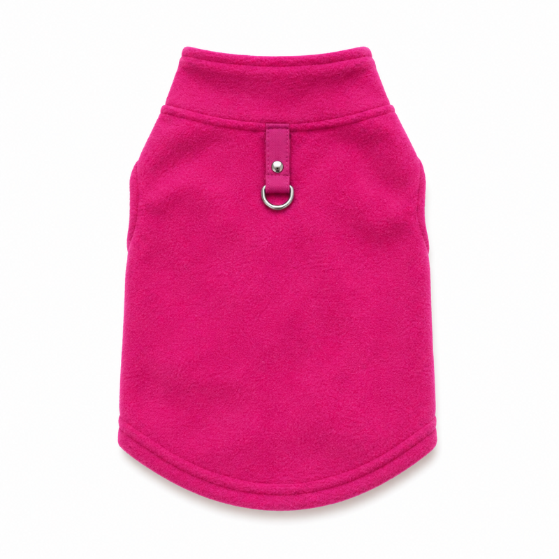 Chaleco De Polar Para Mascotas Talla XXXL Fucsia