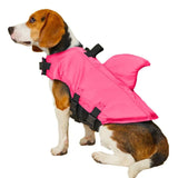 Chaleco Salvavidas De Tiburón - Rosado - Moxy Pet Box