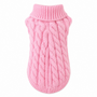 Chaleco Tejido Rosado Para Mascotas