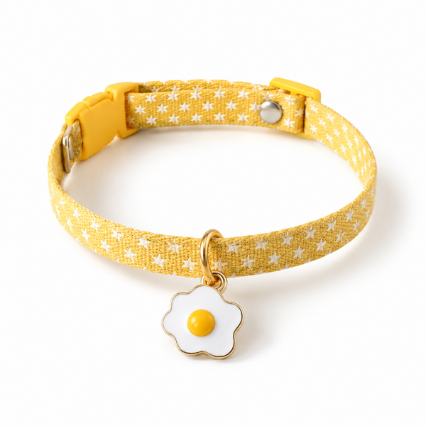 Collar Ajustable Para Mascotas Diseño Huevo Para Perros Y Gatos