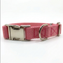 Collar Ajustable Rosado Para Mascotas Talla M