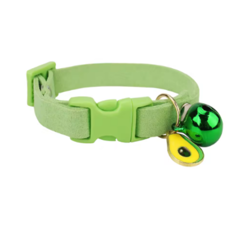 Collar Ajustable Verde De Palta Para Gatos Y Cachorros XS - Moxy Pet Box